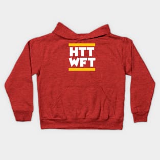 Run HTTWFT - Burgundy Kids Hoodie